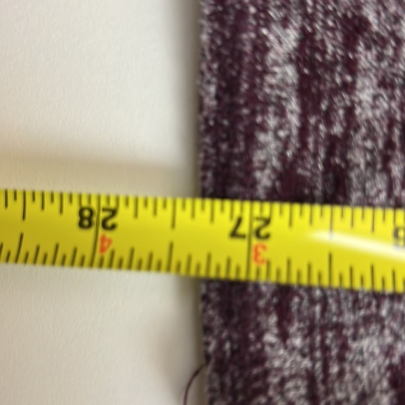 Aritzia Wilfred Free Purple Heathered Long Fitted Shift Dress - Picture 3 of 7